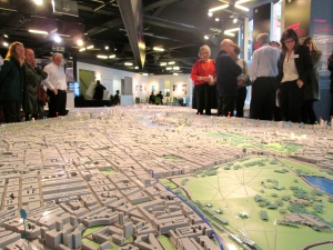 A model of London at the NLA Centre